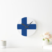 Finland Vlag Ronde Klok (Huis)