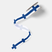 Finland Vlag Satijnen Lint (Achterkant)