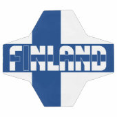 Finland Vlag Schattig Patriottisch Voetbal (Enkel)