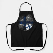 Finland vlag schort (Voorkant)