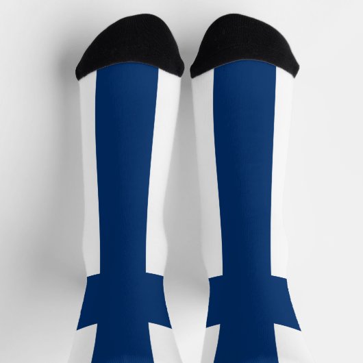 Finland Vlag Sokken (Top)