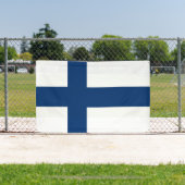 Finland Vlag Spandoek (Insitu)