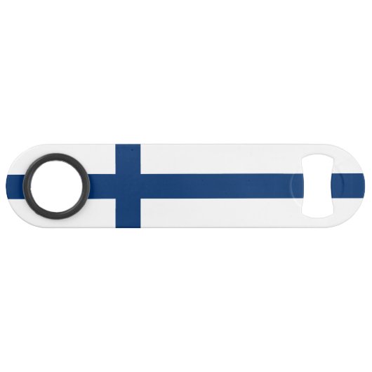 Finland Vlag Speed Flessenopener (Voorkant (Horizontaal))