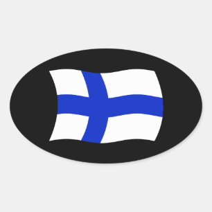 Finland Vlag Sticker