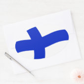Finland Vlag Sticker (Envelop)