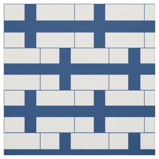Finland Vlag Stof (Swatch)