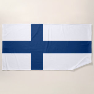 Finland Vlag Strandlaken