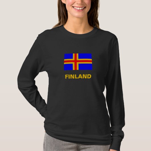 Finland Vlag t-shirt (Voorkant)