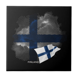 Finland vlag tegeltje