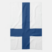 Finland Vlag Theedoek (Verticaal)
