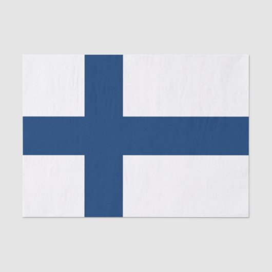 Finland Vlag Tissuepapier (Voorkant)