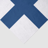 Finland Vlag Tissuepapier (Detail)