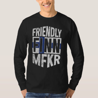 Finland Vlag Trots Finnen Mannen & Vrouwen 1 T-shirt