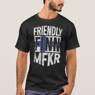 Finland Vlag Trots Finnen Mannen & Vrouwen  2 T-shirt