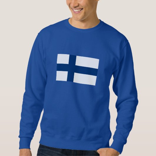 Finland Vlag Trui (Voorkant)