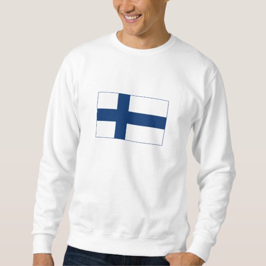 Finland Vlag Trui (Voorkant)