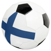 Finland Vlag Voetbal (Drie kwart)