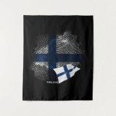 Finland vlag wandkleed (Voorkant)