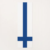 Finland Vlag Yogamat (Achterkant)