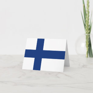 Finland Vlagkaart Kaart