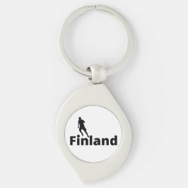 Finland voetbal sleutelhanger