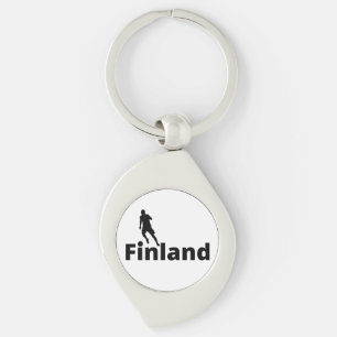Finland voetbal sleutelhanger