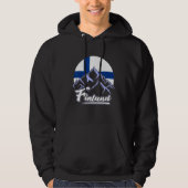 Finland voor Vrouwen Lapp Finlandia Mannen Sisu La Hoodie (Voorkant)