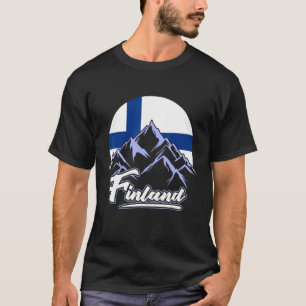 Finland voor Vrouwen Lapp Finlandia Mannen Sisu La T-shirt