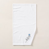 Finland vrijmetselarij teken bad handdoek (Handdoek)