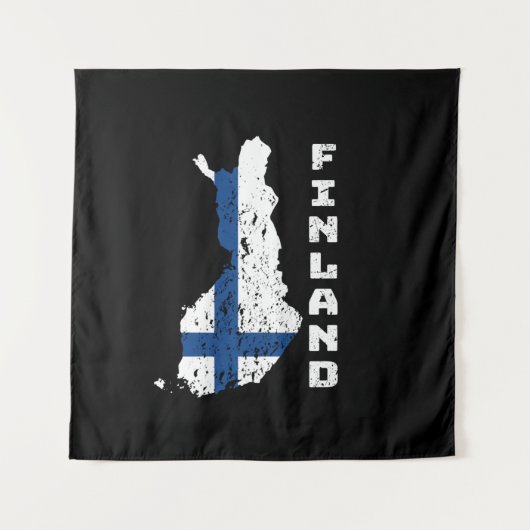 Finland Wandkleed (Voorkant)