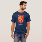FInland Wapenmunt Shirt (Voorkant volledig)