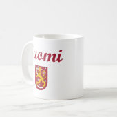 Finland + wapenstilstand koffiemok (Voorkant links)