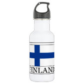 Finland Waterfles (Voorkant)