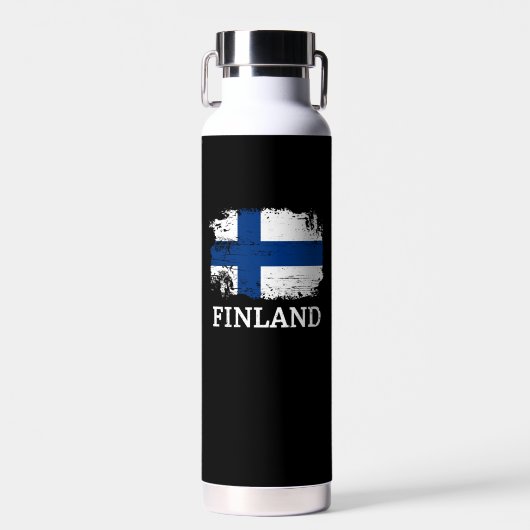 Finland Waterfles (Voorkant)