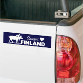 Finland zonder bumpersticker (Op Truck)