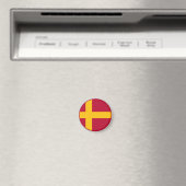 Finland Zweedse Vlag Magneet (Insitu (Vaatwasser))