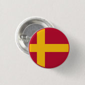 Finland Zweedse Vlag Ronde Button 3,2 Cm (Voorkant /achterkant)