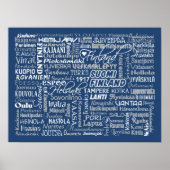 Finlands poster van de Towns (Voorkant)