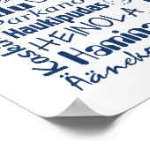 Finlands poster van de Towns (Hoek)