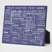 Finland's Towns aangepaste kleurenplak Fotoplaat (Zijkant)