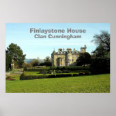 Finlaystone House - Clan Cunningham Poster (Voorkant)