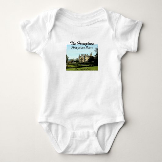 Finlaystone House - Scottish Cunningham Clan Romper (Voorkant)
