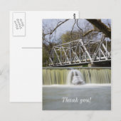 Finley Dam Na De Regen Briefkaart (Voorkant / Achterkant)