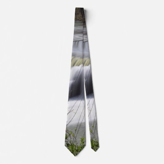 Finley Dam Waterval Stropdas (Voorkant)