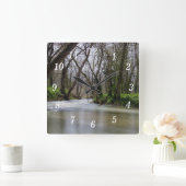 Finley rust in de lente tijd wandklok (Huis)