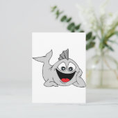 Finley the Friendly Fish Briefkaart (Staand voorkant)