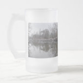 Finley Winter Reflections Frosted Glass Beer Mok (Links)