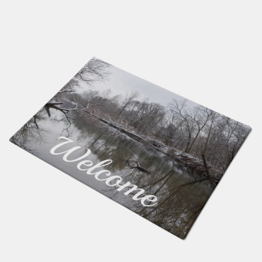 Finley Winter Reflections Welcome Doormat Deurmat (Schuin)