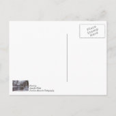 Finley Winter Snow denking you Briefkaart (Achterkant)