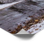 Finley Winter Snow Poster (Hoek)